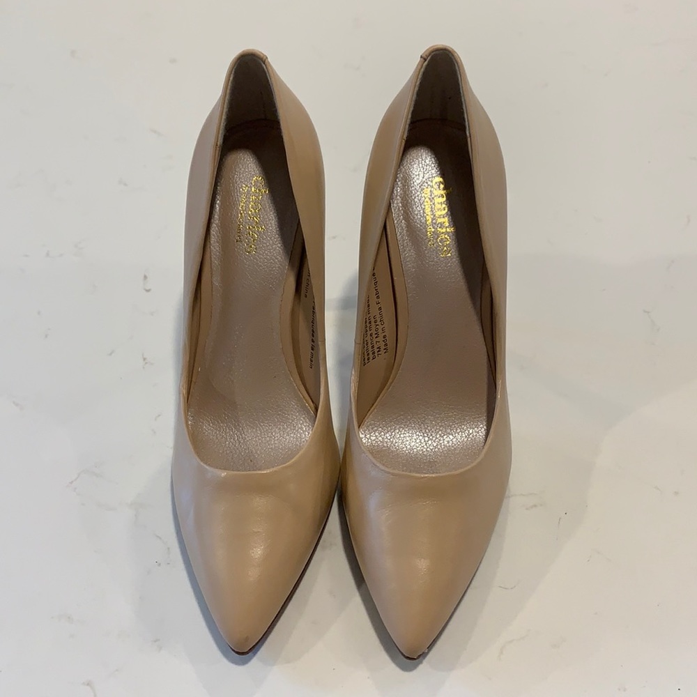 Charles by Charles David nude stilettos